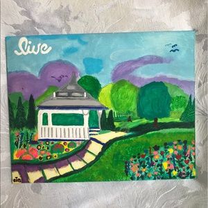 Acrylic Gazebo painting